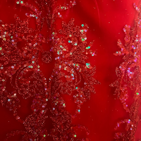 HOMECOMING DRESS | Red Alyce Paris Dress #4499 - Picture 4 of 11